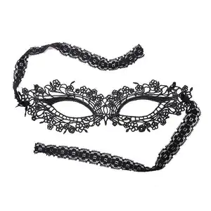 Women Man Lace Eye Party Masks For Masquerade Gold Color Lace Venetian Carnival Prom Party Masks