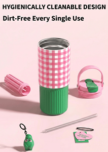 Nouveau Gobelet Isotherme 30oz 2026 avec Poignée, Revêtement Céramique, Logo Personnalisé Imprimé en 3D, en Acier Inoxydable 316, Cadeau <span class=keywords><strong>de</strong></span> Voyage pour Filles - Product Image 6