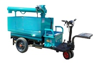 Chariot d'alimentation électrique automatique pour volailles et bétail, avec fonction avant et arrière