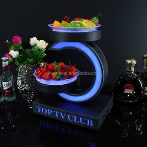 ถาดเสิร์ฟผลไม้เรืองแสงรูปตัว C สำหรับไนท์คลับถาดเสิร์ฟผลไม้แบบ LED สำหรับบาร์ KTV - Product Image 6