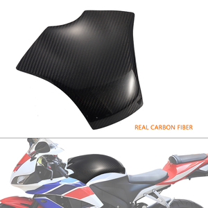 ฝาปิดถังน้ำมันเชื้อเพลิงสำหรับรถจักรยานยนต์คาร์บอนไฟเบอร์แท้เหมาะสำหรับ Honda CBR600RR <span class=keywords><strong>CBR</strong></span> <span class=keywords><strong>600</strong></span> RR F5 2007-2012 2008 <span class=keywords><strong>2009</strong></span> 2010 2011 - Product Image 2