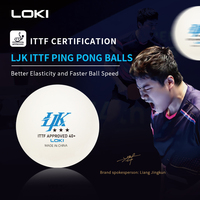 Pelotas de Tenis de Mesa Liang Jingkun, Aprobadas por la ITTF, Estándar Oficial de 3 Estrellas, de un Fabricante Profesional de Ping Pong, para Partidos Deportivos