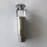 Actionneur de sprinkler suspendu pour lutte contre l'incendie - Tuyau de sprinkler sec, diamètre 15 mm, acier inoxydable
