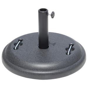 Duraderas y elegantes sombrillas de patio de alta resistencia Danlong, bases de soporte para sombrillas de poste central Disfrute de estabilidad y elegancia/ - Product Image 1