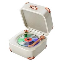 Mini-boîte à musique ABS en forme de haut-parleur avec fonction d'appel mains libres pour utilisation en extérieur