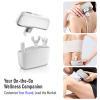 Nouveau pistolet de massage 2026, pistolet de massage musculaire électrique silencieux pour les voyages et la maison, pistolet de massage profond des tissus, mini pistolet de massage manuel