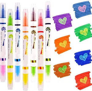 공급업체에 문의하기 프로모션 물 기반 잉크 매직 변경 컬러 마커 펜 9 + 1 18 + 2 색 어린이 DIY