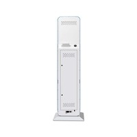 Borne de recharge publicitaire verticale personnalisée avec écran vidéo, borne de location de batteries externes, kiosque de charge portable partagé sur pied