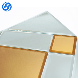 แผ่นกระจกโมเสคทรงเรขาคณิต HUAJINDE ผิวกระจกฝ้า กันน้ำ เป็นมิตรกับสิ่งแวดล้อม ตกแต่งผนังสไตล์โมเดิร์น ใช้เป็นฉาก<span class=keywords><strong>กั้น</strong></span><span class=keywords><strong>ห้อง</strong></span> - Product Image 5