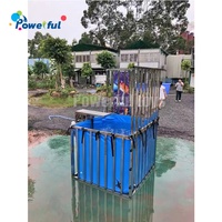 Réservoir gonflable de 10 m, pour l'extérieur dans l'arrière-cour, jeu d'eau, bon marché