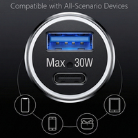 Allume-cigare intelligent pour voiture avec charge rapide, système iOS et Android, dispositif anti-perte, traceur de véhicule