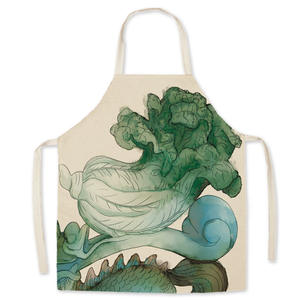 Mode haute qualité zodiaque chinois Animal tablier personnalisé coton tablier thème annuel conception travail tablier - Product Image 6