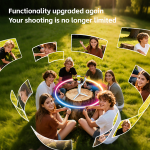 Новый 3-осевой стабилизатор для телефона L7Cpro <span class=keywords><strong>360</strong></span> градусов версии, с подставкой для штатива, RGB-трекер, дистанционное управление, мобильный карданный подвес - Product Image 2