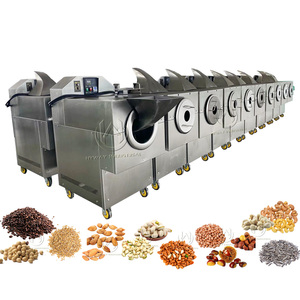 Rôtissoire à induction électromagnétique pour cacahuètes, avec bac de refroidissement, capacité 5kg/lot - 500kg/lot - Product Image 4
