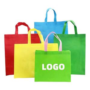 Bolsas de Compra Reutilizables Promocionales, Bolsa Personalizada de Tela No Tejida con Logotipo Impreso, Venta al por Mayor para Tiendas de Abarrotes - Product Image 1