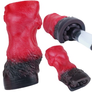 Masturbador Masculino GEEBA con Textura Realista de Caballo y Burro, Vagina Manual de Silicona, Funda de Masturbación Masculina, Juguetes Sexuales para Adultos - Product Image 1