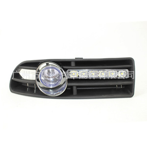 ชุดไฟตัดหมอก LED สำหรับรถยนต์ Volkswagen Bora Jetta ปี 1999-2005 พร้อมไฟวิ่งกลางวัน จากงานแสดงสินค้าฮ่องกง - Product Image 2