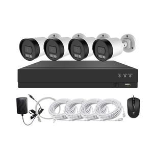Outdoor Waterproof NVR Kit 4CH/8CH POE 2MP/3MP/5MP Bullet Cameras P2P Home Security Auto Alarm System - Product Image 1