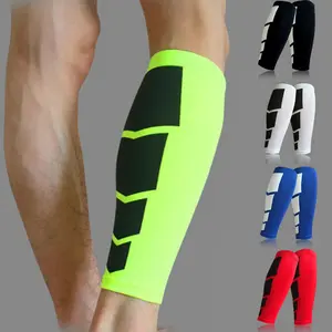 Men Youth Sport Soccer Short Leg Sleeves Soccer Custom Sports compression Leg Sleeve Leg Cover