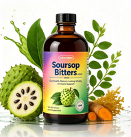Certificat ISO GMP, Vente Directe Usine, Gouttes Liquides Aigres Naturelles de Corossol, Formule OEM Personnalisée avec Logo, Produit Phare