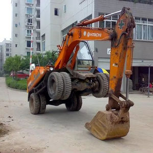 Excavadora de ruedas Hitachi de segunda mano, excavadora de ruedas Hitachi de segunda mano - Product Image 1