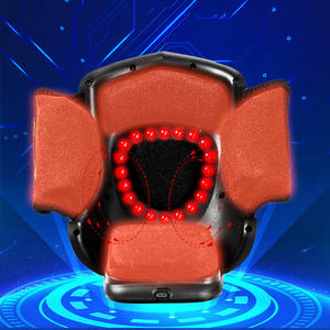 Masseur de genou chauffant par infrarouge, rechargeable par USB, contrôle intelligent de la température, blanc - Product Image 4