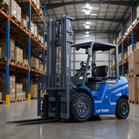 Truk Forklift Listrik Liftron CPD20 2000kg untuk Pemindahan Kargo di Dermaga, Pengisian Cepat, Operasi Stabil