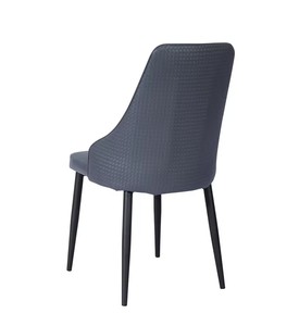 Sedia <span class=keywords><strong>da</strong></span> Ristorante Moderna con Schienale Alto, Best Seller, in Pelle PU, Elegante Sedia <span class=keywords><strong>da</strong></span> <span class=keywords><strong>Pranzo</strong></span> - Product Image 4