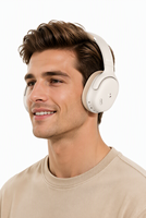Casque sans fil supra-auriculaire HAVIT H701BT HiFi pliable et rotatif avec suppression active du bruit et suivi de la tête pour le sport