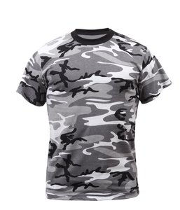 Camiseta de camuflaje Camiseta de cuello redondo de ajuste regular - Product Image 1