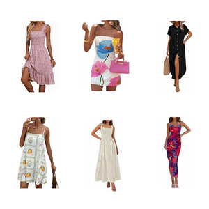 Vestidos de Mujer Nuevos en Algodón/Poliéster/Seda, Venta al Por Mayor de Ropa, Stock de Moda, Modelo Guangdong - Product Image 6