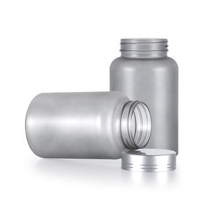 200ml Black PET Empty Frosted Clear Transparent Plastic <b>Pill</b> Bottle Capsule Dietary Packaging Medicine Jar Vitamin <b>Container</b> - Product Image 3