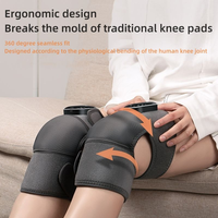 Masseur thermique électrique pour genoux avec moxibustion, compresse chaude et contrôle de la minuterie pour les articulations des épaules et le soulagement de la fièvre