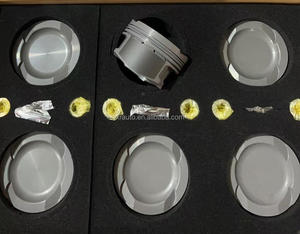 Pistones Forjados de Alta Potencia para Carreras de Derrape E60 535i N54, 84 mm, Nuevos, 10.2 CR para N54B30 3.0 TURBO con Juego de Bielas Forjadas de 145 mm - Product Image 5