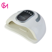 Lampe à ongles UV LED SUNX10 MAX 220/280W 45/66 LED avec logo personnalisé, 4 minuteurs, pour manucure, séchage de gel, usage professionnel et domestique