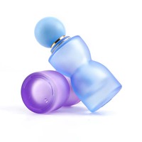 30ml Bunte Mattglas-Parfümflaschen mit Quastenverschluss Nachfüllbarer Luxus-Duftbehälter