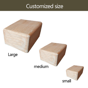 High Quality Sustainable Non-slip Face Round Edge Natural Bamboo Wooden <b>Yoga</b> <b>Block</b>(2 PCS) for Fitness - Product Image 3