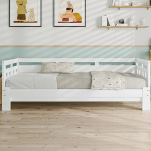 Divano <span class=keywords><strong>letto</strong></span> in legno singolo a forma di <span class=keywords><strong>cuore</strong></span> cornici da giorno estraibile per bambini adulti da soggiorno - Product Image 5