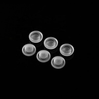 Valve d'air en silicone unidirectionnelle de qualité alimentaire personnalisée avec anneau en plastique
