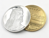 Vente chaude transfrontalière : Médaille commémorative en cuivre plaqué, pièce émaillée personnalisée pour événement d'entreprise, cadeau promotionnel personnalisable