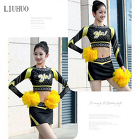 LUHUO Justaucorps de gymnastique et de danse, tenue de performance classique professionnelle, haute élasticité, à sequins papillon