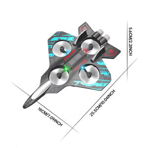 Individuelles Logo 2,4GHz RC-Flugzeug Großhandel Stunt-Tumbling Schwebender Gleiter Eltern-Kind-Aktivität Bevorzugtes Ferngesteuertes Flugzeug - Product Image 4