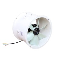 Ventilateur de ventilation Windrise 350 mm, 2800 tr/min, 0,25 kW, 3100 m³/h, système de refroidissement à haut débit d'air pour poulailler, ferme laitière