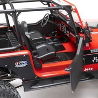 Axial 1/10 SCX10 III CJ-7 4X4 RTR Brushed Rock Crawler Oficialmente Licenciado con Interior Completo, Función DIG y Amortiguadores Líquidos a Escala RC