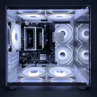 Boîtier d'ordinateur Full Tower Lovingcool Factory OEM avec logo personnalisé, carte mère MicroATX, en acier, pour jeux, 3 ventilateurs, radiateur 360mm/280mm, en stock