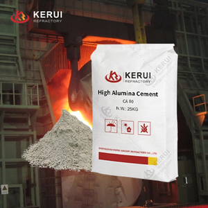 Kerui cường độ cao chịu lửa canxi aluminate xi măng lớp 70 ca 50 xi măng alumina cao cho Lò nung - Product Image 2