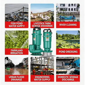 Bomba Sumergible QY QDX3-16-0.37L: 0.37kW, Flujo de 3m³/h, Altura de Elevación de 16m para Suministro Eficiente de Agua en Estanques de Peces - Product Image 6