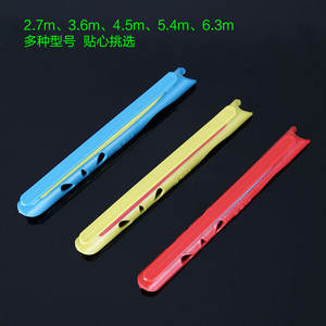 Enrollador de línea de pesca de colores, enrollador manual portátil de ABS, paquete de 50 unidades, placa protectora, accesorio de pesca - Product Image 5