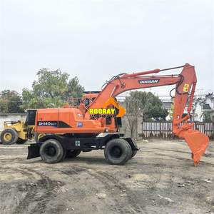 รถขุดล้อยาง DOOSAN DH140W-7 มือสอง น้ำหนัก 15.1 ตัน สำหรับงานเกษตร ใช้เครื่องยนต์ขนาดเล็ก รุ่นปี 2020 - Product Image 5