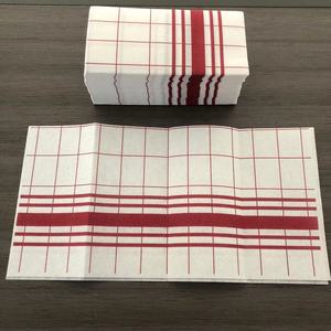 Serviettes en papier jetables Tartan de haute qualité Serviettes en lin Dîner Serviettes Airlaid Serviettes de restaurant imprimées - Product Image 4